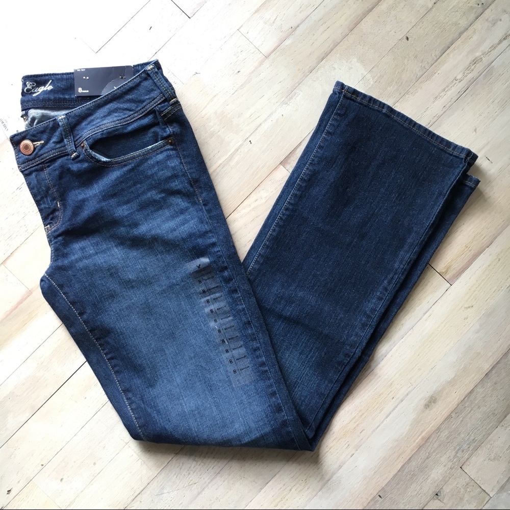 NWT American Eagle Slim Boot Low Rise Stretch